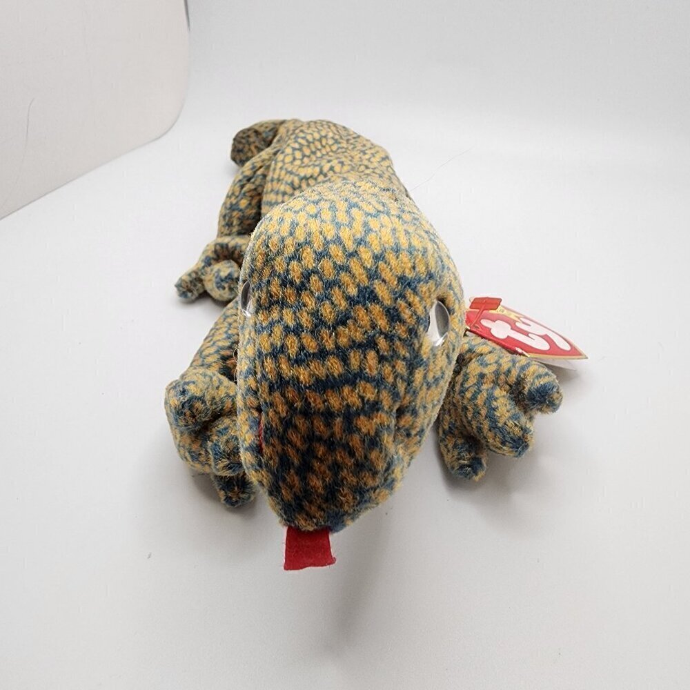 Vintage TY Beanie Baby "Scaly the Lizard" with Both Hang and Tush Tags